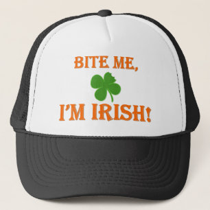 Gorra De Camionero Muérdame que soy irlandés