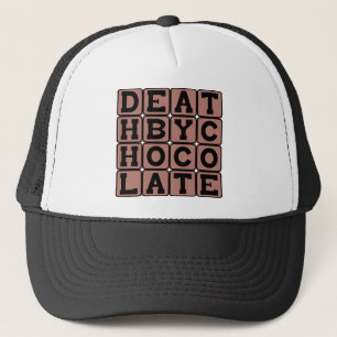 Gorra De Camionero Muerte por Chocolate, Dulce Perdición