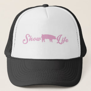 Gorra De Camionero Muestre la vida del cerdo