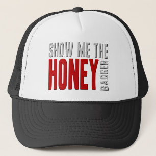Gorra De Camionero Muéstreme el tejón de MIEL
