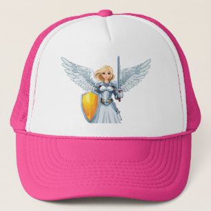 Gorra De Camionero Mujer adorable Ángel con alas abiertas