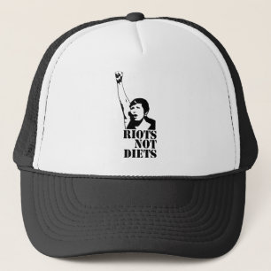 GORRA DE CAMIONERO MUJER DE LAS DIETAS DE LOS ALBOROTOS NO