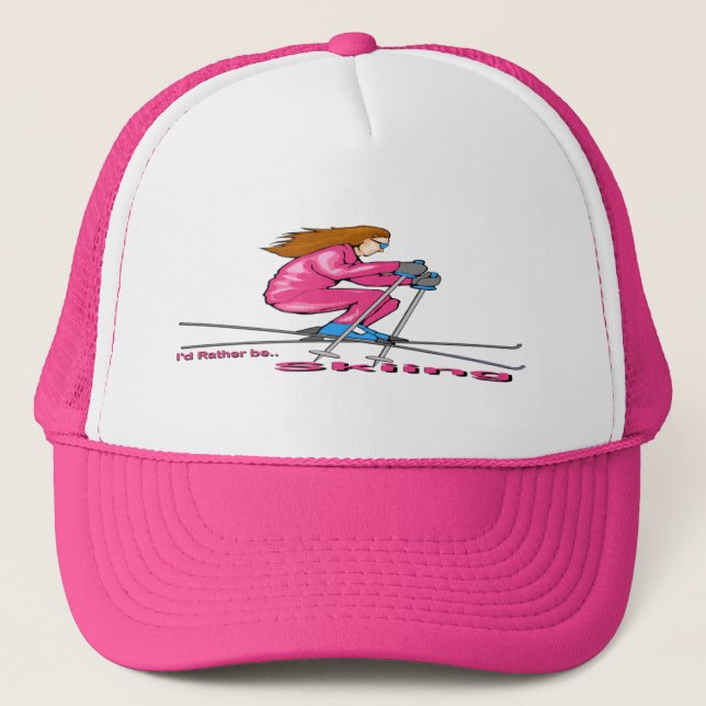 Gorra De Camionero Mujer del esquí (Anverso)
