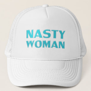 Gorra De Camionero "mujer desagradable" azul turquesa azul celeste