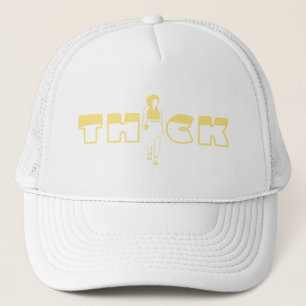 Gorra De Camionero Mujer gruesa vestida de polka