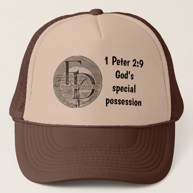 Gorra De Camionero Mujer Liberación (Anverso)
