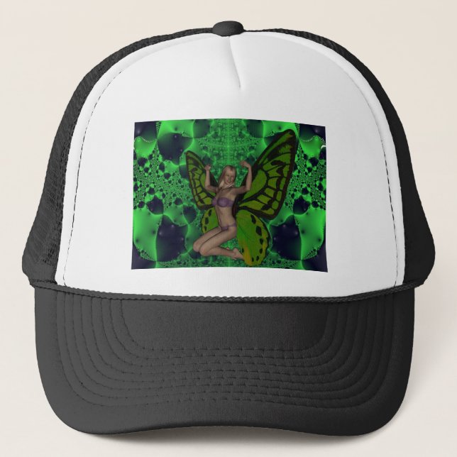 Gorra De Camionero Mujer mariposa (Anverso)