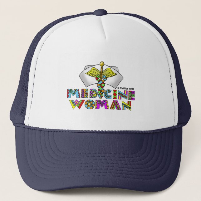 Gorra De Camionero Mujer medica (Anverso)