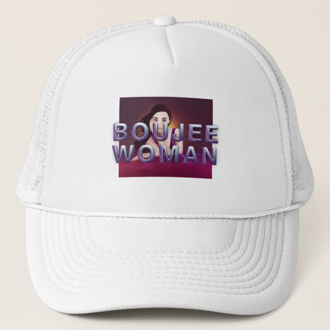 Gorra De Camionero Mujer TEE Boujee (Anverso)