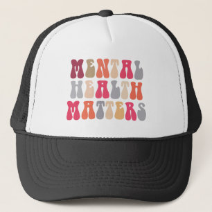 Gorra De Camionero Mujer Terapeuta Salud Mental Autismo