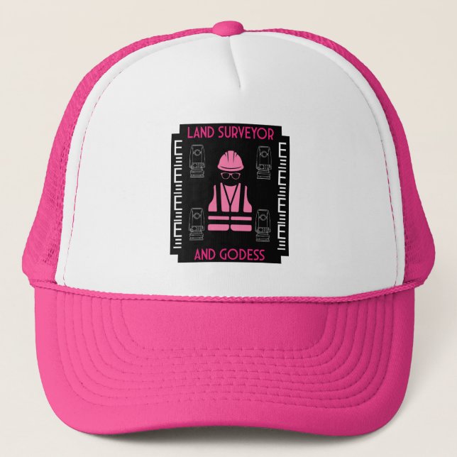 Gorra De Camionero Mujeres agrimensoras de tierras (Anverso)
