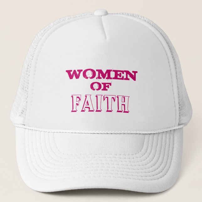 GORRA DE CAMIONERO MUJERES, DE, FE (Anverso)