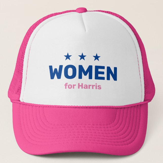 Gorra De Camionero Mujeres De Harris 2024 (Anverso)