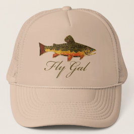 Gorra De Camionero Mujeres de pesca de mosca