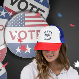 Gorra De Camionero Mujeres de Trump Vance 2024