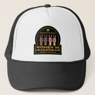 Gorra De Camionero Mujeres en el liderazgo