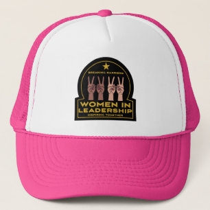 Gorra De Camionero Mujeres en el liderazgo