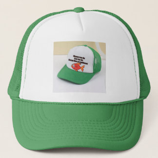 Gorra De Camionero Mujeres Me Aman Fish Fear Me Los Hombres Humanos g