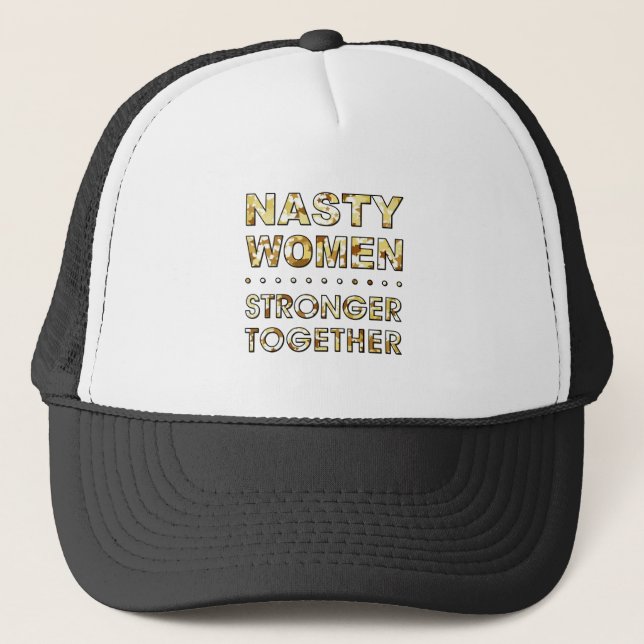 GORRA DE CAMIONERO MUJERES NASTY (Anverso)