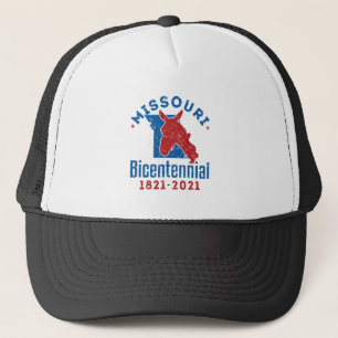 Gorra De Camionero Mule del bicentenario de Misuri 2001
