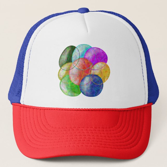 Gorra De Camionero Multicolor (Anverso)