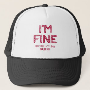 Gorra De Camionero Múltiples guerreros de mieloma - ESTOY BIEN