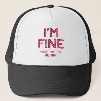 Gorra De Camionero Múltiples guerreros del mieloma - ESTOY BIEN