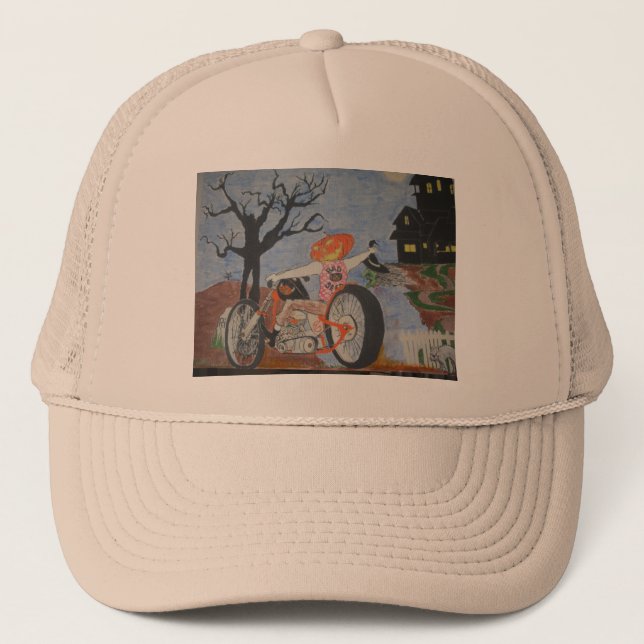 Gorra De Camionero Mún casquillo de la semilla (Anverso)