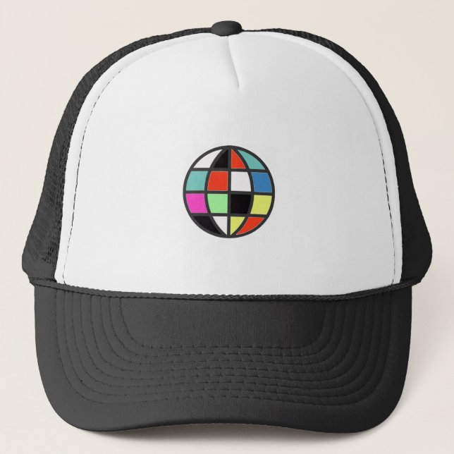 Gorra De Camionero mundo colorido (Anverso)