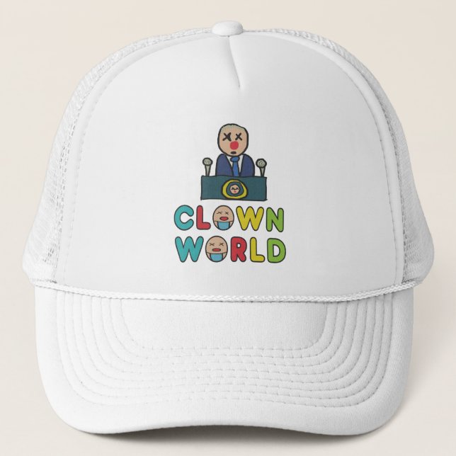 Gorra De Camionero Mundo de Payaso (Anverso)