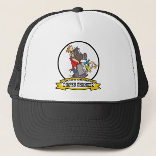 GORRA DE CAMIONERO MUNDO MAYOR CAMBIO DE DIAPOR PERSONALIZADO DE PADR