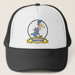 GORRA DE CAMIONERO MUNDO MAYOR PERSONALIZADO DE JANITOR