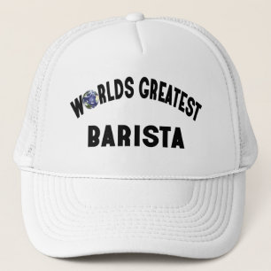 Gorra De Camionero Mundos el Barista más grande