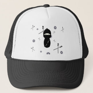 Gorra De Camionero Muñeca de Kokeshi Ninja