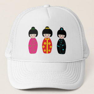 Gorra De Camionero Muñecas asiáticas