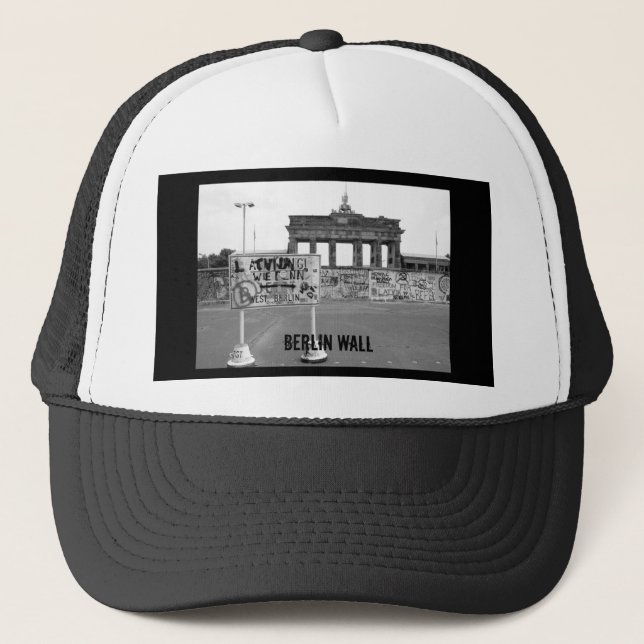 Gorra De Camionero Muro de Berlín (Anverso)