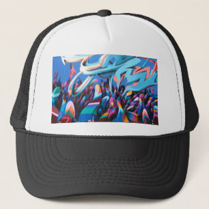 Gorra De Camionero Muro de Grafitis Genial