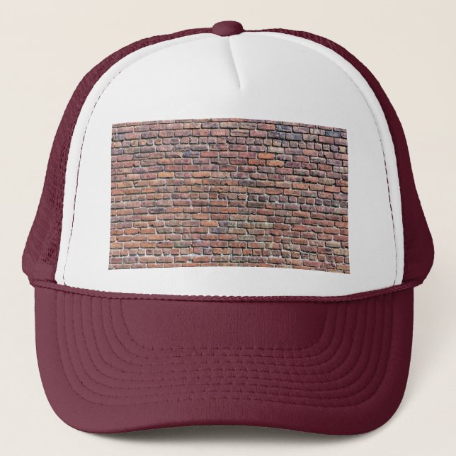 Gorra De Camionero Muro de ladrillo (Anverso)