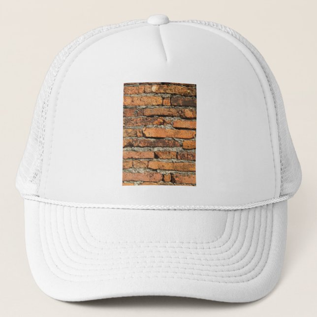 Gorra De Camionero Muro de ladrillo antiguo (Anverso)