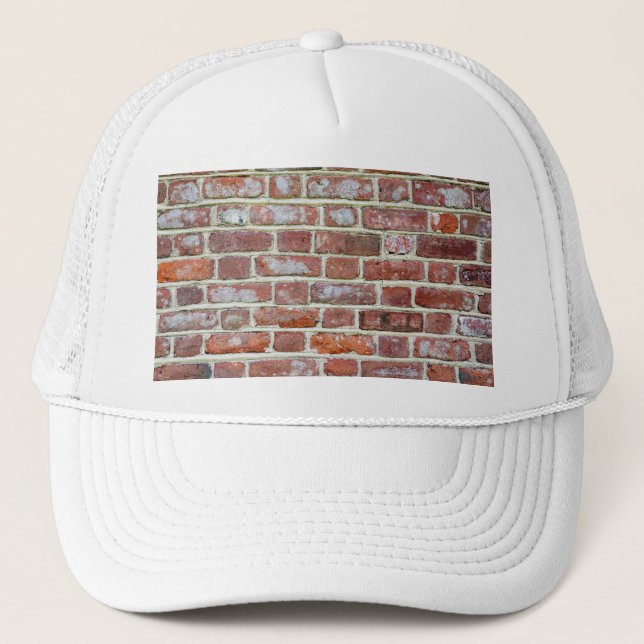 Gorra De Camionero Muro de ladrillo antiguo (Anverso)