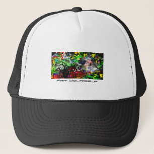 Gorra De Camionero Muro de ladrillo del graffiti