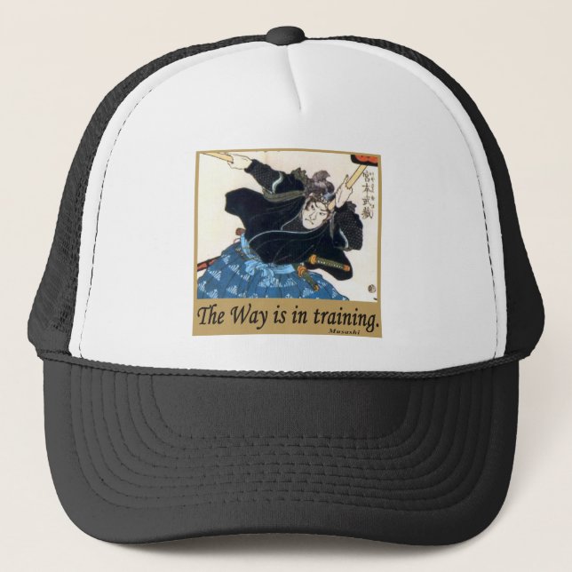 Gorra De Camionero Musashi (Anverso)