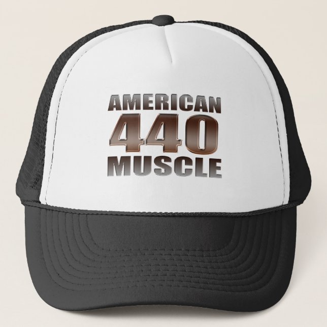 Gorra De Camionero músculo americano 440 (Anverso)