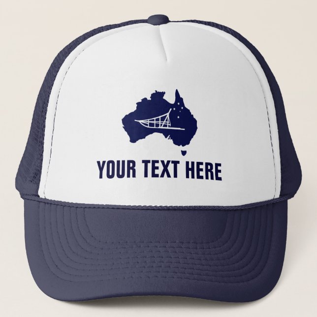 Gorra De Camionero Mushing Down Under (Anverso)