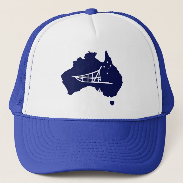 Gorra De Camionero Mushing Down Under (Anverso)