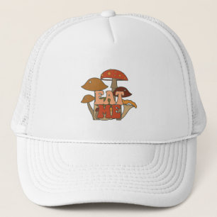 Gorra De Camionero Mushroom retro gracioso Comerme