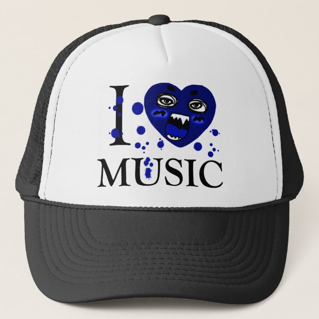 Gorra De Camionero Music Crazy_ (Anverso)