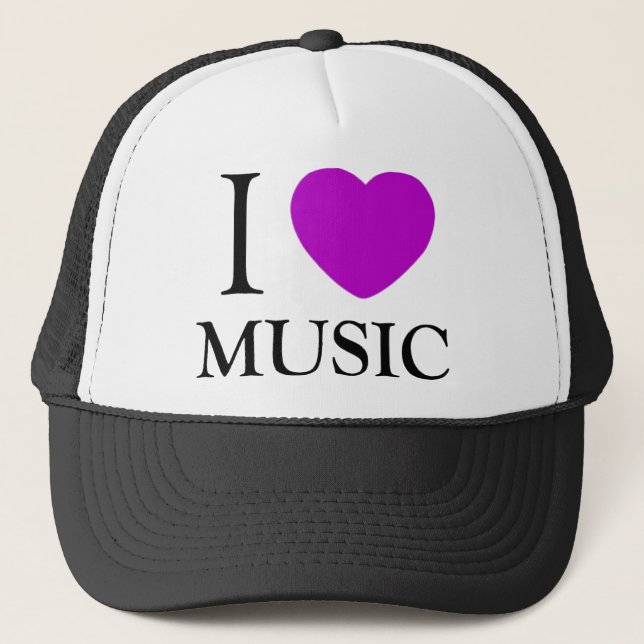 Gorra De Camionero Music Lover_ (Anverso)