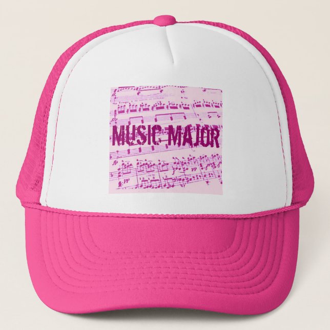 Gorra De Camionero Music Major/Student/Teacher (Anverso)