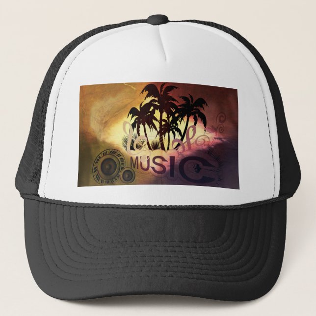 Gorra De Camionero Música (Anverso)